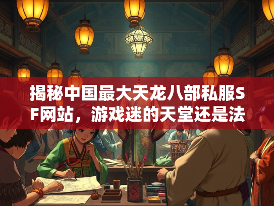 揭秘中国最大天龙八部私服SF网站，游戏迷的天堂还是法律禁区？  第5张