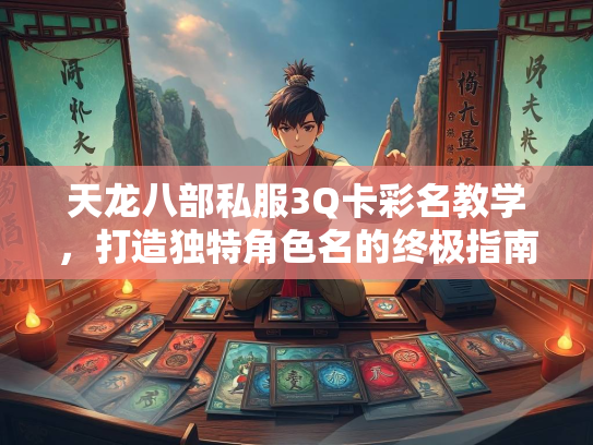 天龙八部私服3Q卡彩名教学，打造独特角色名的终极指南  第5张