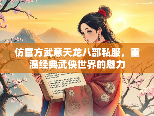 仿官方武意天龙八部私服，重温经典武侠世界的魅力