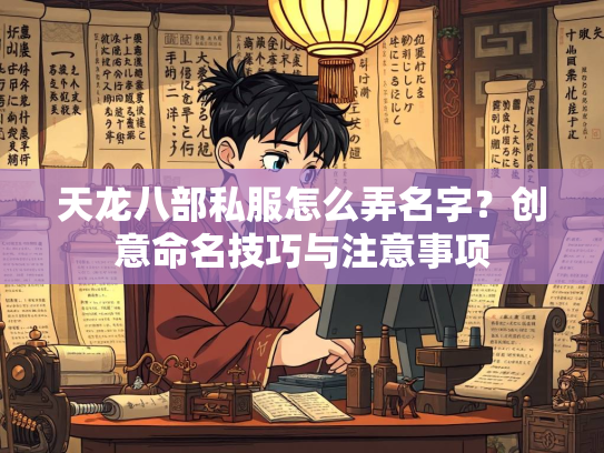 天龙八部私服怎么弄名字？创意命名技巧与注意事项