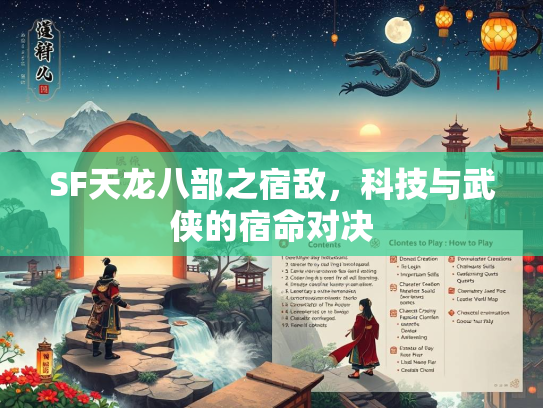 SF天龙八部之宿敌，科技与武侠的宿命对决  第4张