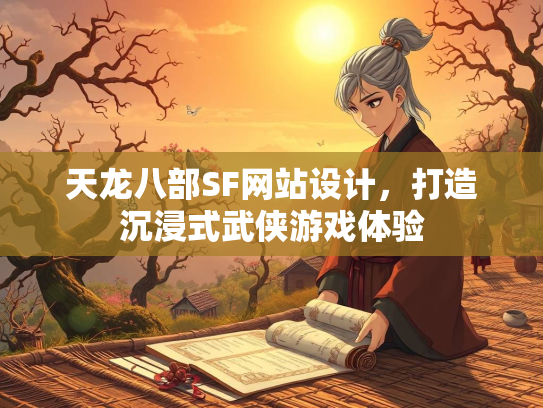 天龙八部SF网站设计，打造沉浸式武侠游戏体验
