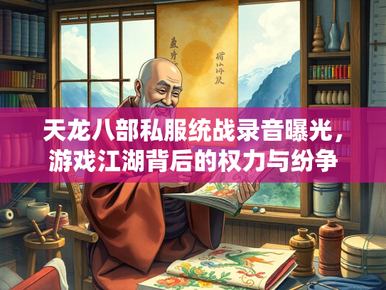 天龙八部私服统战录音曝光，游戏江湖背后的权力与纷争  第3张