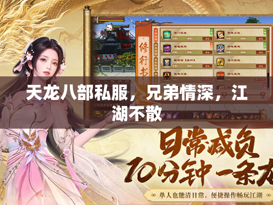 天龙八部私服，兄弟情深，江湖不散