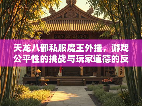 天龙八部私服魔王外挂，游戏公平性的挑战与玩家道德的反思  第3张