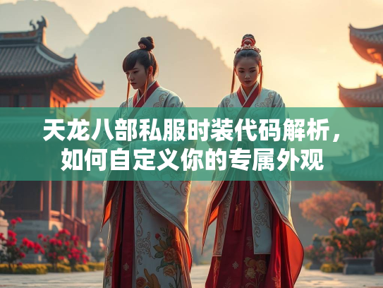 天龙八部私服时装代码解析，如何自定义你的专属外观