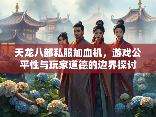 天龙八部私服加血机，游戏公平性与玩家道德的边界探讨