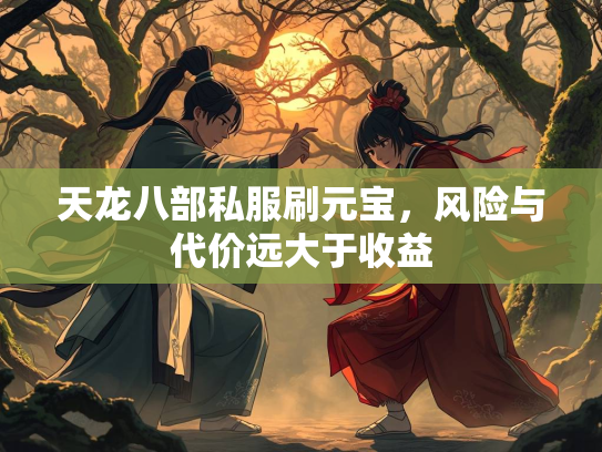 天龙八部私服刷元宝，风险与代价远大于收益  第3张