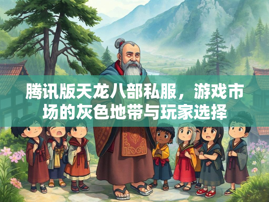 腾讯版天龙八部私服，游戏市场的灰色地带与玩家选择  第2张
