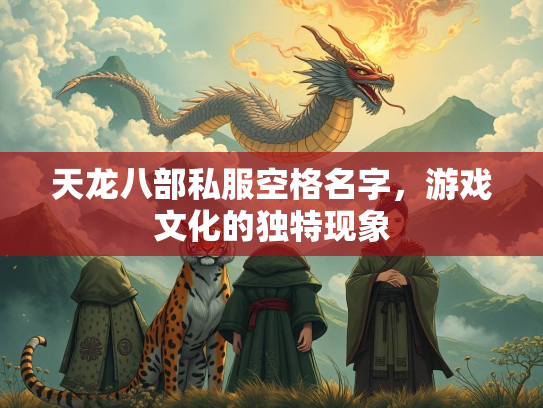 天龙八部私服空格名字，游戏文化的独特现象