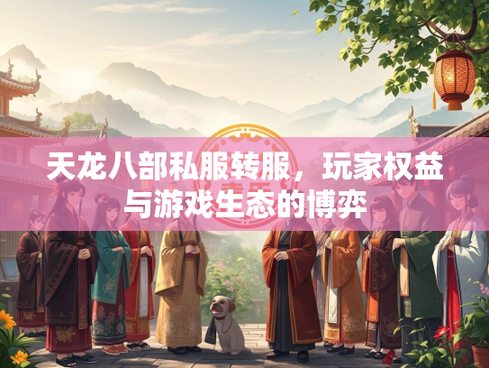 天龙八部私服转服，玩家权益与游戏生态的博弈  第2张
