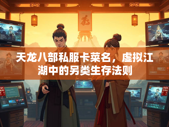 天龙八部私服卡菜名，虚拟江湖中的另类生存法则