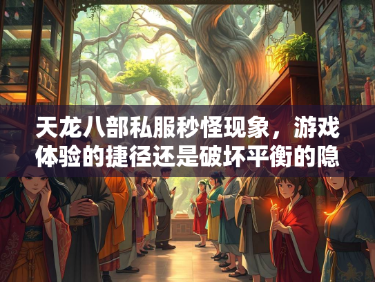 天龙八部私服秒怪现象，游戏体验的捷径还是破坏平衡的隐患？