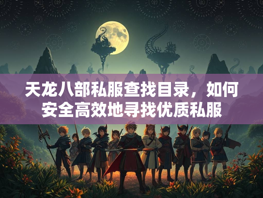天龙八部私服查找目录，如何安全高效地寻找优质私服