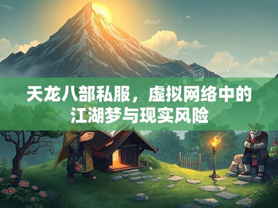 天龙八部私服，虚拟网络中的江湖梦与现实风险