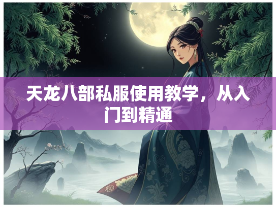天龙八部私服使用教学，从入门到精通