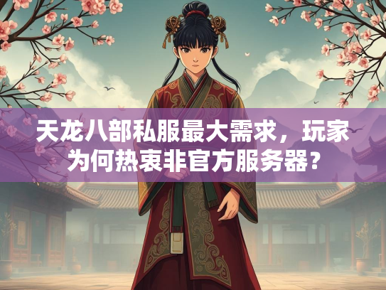 天龙八部私服最大需求，玩家为何热衷非官方服务器？  第2张