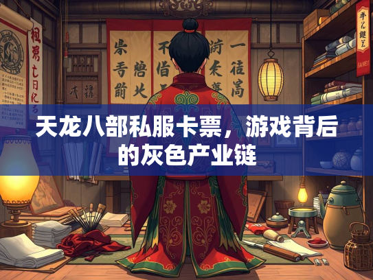 天龙八部私服卡票，游戏背后的灰色产业链  第2张
