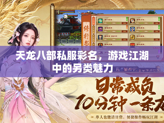 天龙八部私服彩名，游戏江湖中的另类魅力