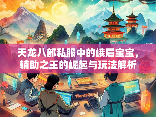 天龙八部私服中的峨眉宝宝，辅助之王的崛起与玩法解析  第2张