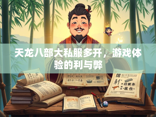 天龙八部大私服多开，游戏体验的利与弊  第1张