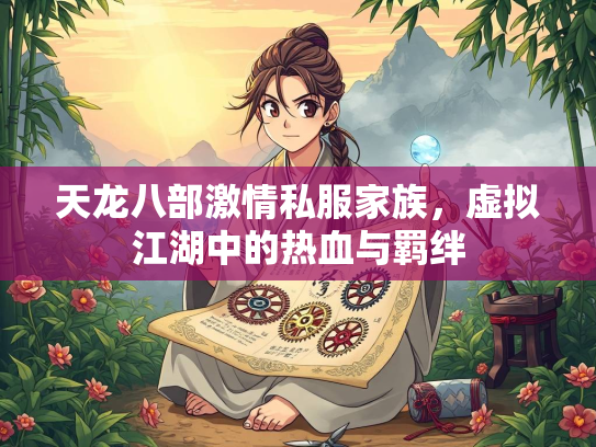 天龙八部激情私服家族，虚拟江湖中的热血与羁绊  第1张