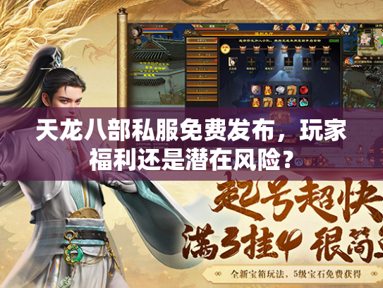 天龙八部私服免费发布，玩家福利还是潜在风险？