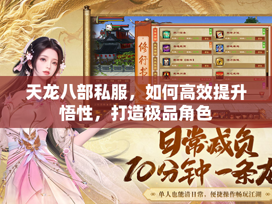天龙八部私服，如何高效提升悟性，打造极品角色  第1张