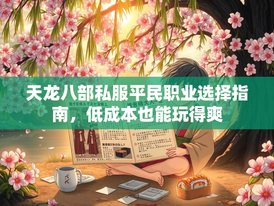 天龙八部私服平民职业选择指南，低成本也能玩得爽  第2张