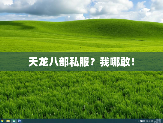 天龙八部私服？我哪敢！  第2张