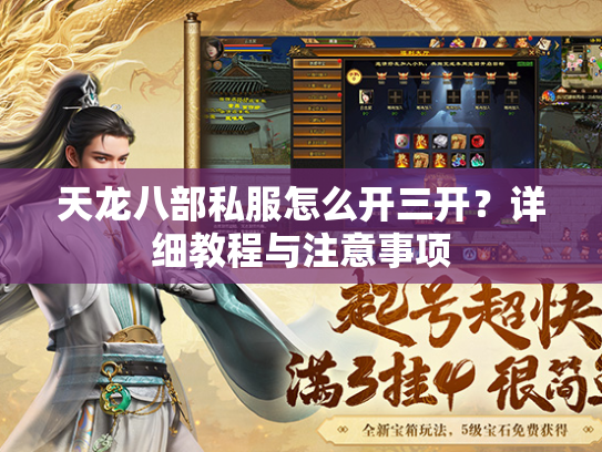 天龙八部私服怎么开三开？详细教程与注意事项  第3张