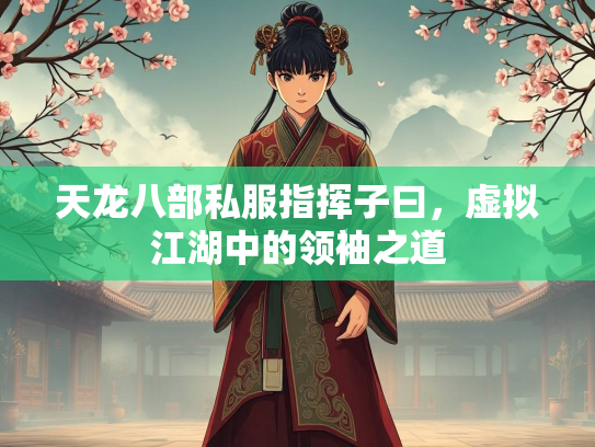 天龙八部私服指挥子曰，虚拟江湖中的领袖之道  第2张