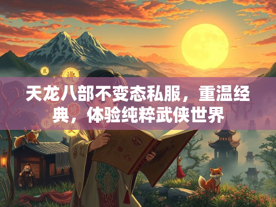 天龙八部不变态私服，重温经典，体验纯粹武侠世界  第1张