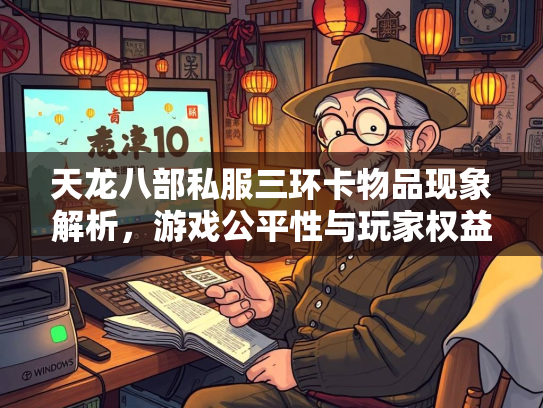 天龙八部私服三环卡物品现象解析，游戏公平性与玩家权益的卡物<strong></strong>博弈  第1张