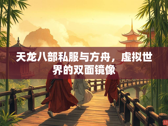 天龙八部私服与方舟，虚拟世界的双面镜像  第3张