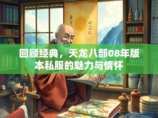 回顾经典，天龙八部08年版本私服的魅力与情怀
