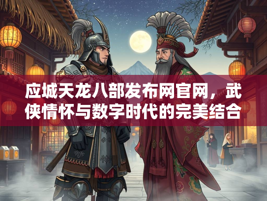 应城天龙八部发布网官网，武侠情怀与数字时代的完美结合  第2张