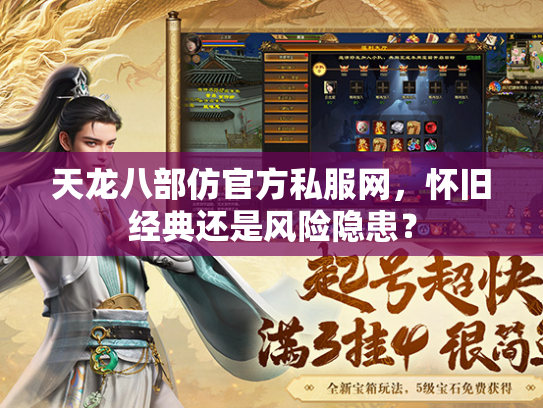 天龙八部仿官方私服网，怀旧经典还是风险隐患？  第2张