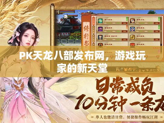 PK天龙八部发布网，游戏玩家的新天堂  第2张
