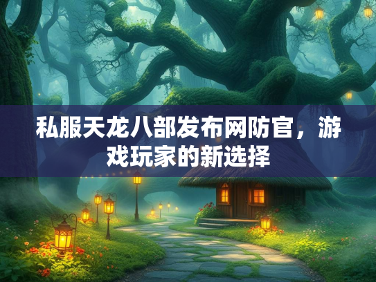 私服天龙八部发布网防官，游戏玩家的新选择