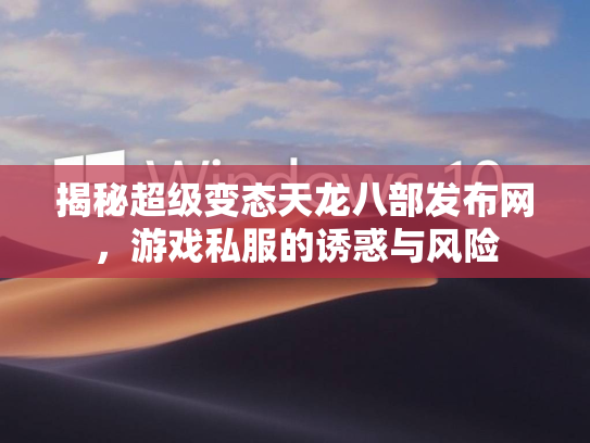 揭秘超级变态天龙八部发布网，游戏私服的诱惑与风险