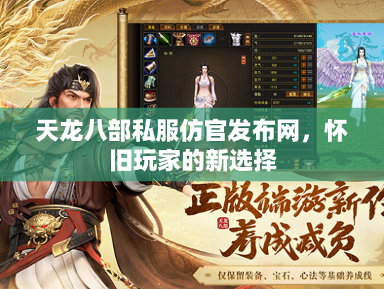 天龙八部私服仿官发布网，怀旧玩家的新选择  第3张