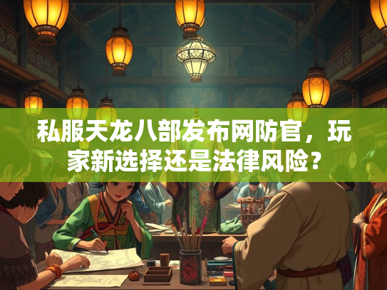私服天龙八部发布网防官，玩家新选择还是法律风险？  第3张