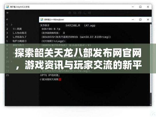 探索韶关天龙八部发布网官网，游戏资讯与玩家交流的新平台  第1张