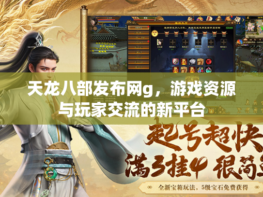 天龙八部发布网g，游戏资源与玩家交流的新平台