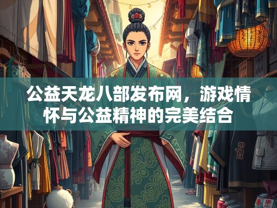 公益天龙八部发布网，游戏情怀与公益精神的完美结合