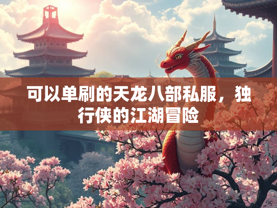 可以单刷的天龙八部私服，独行侠的江湖冒险