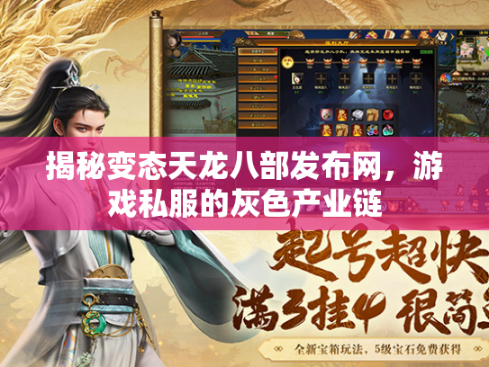 揭秘变态天龙八部发布网，游戏私服的灰色产业链  第2张