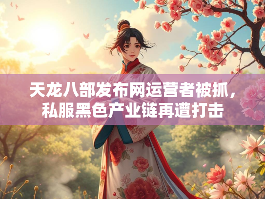 天龙八部发布网运营者被抓，私服黑色产业链再遭打击