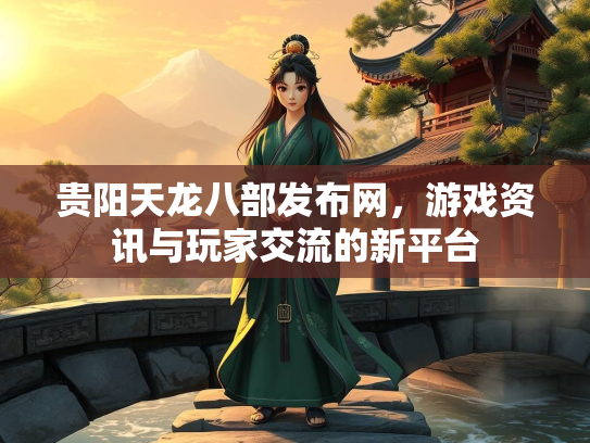 贵阳天龙八部发布网，游戏资讯与玩家交流的新平台